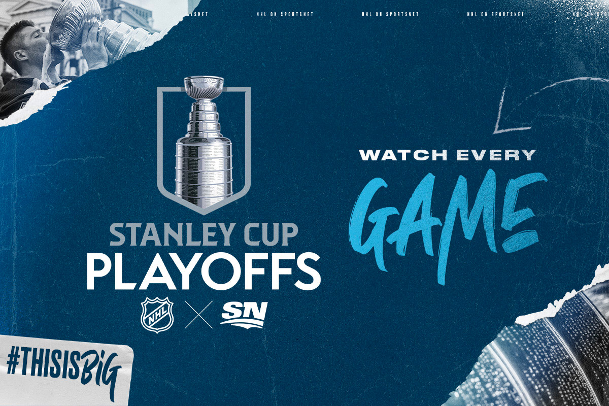 Watch every game of the NHL Playoffs on Sportsnet.