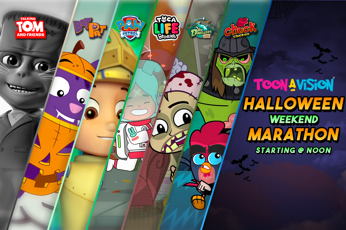 Halloween specials from Camp Bonkers, Talking Tom, Toca Life Stories and more