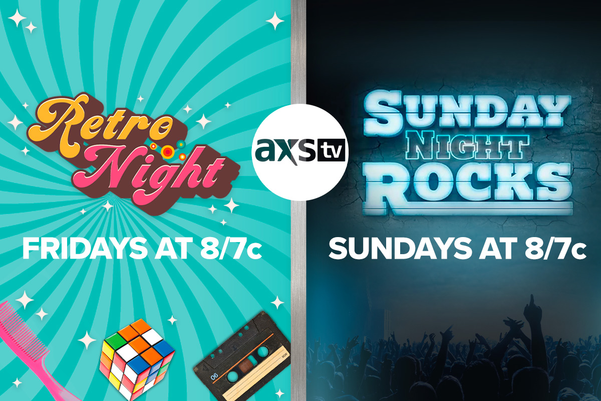 Kick off your weekends with terrific retro music-themed programming, then wrap it up with rockin' shows!