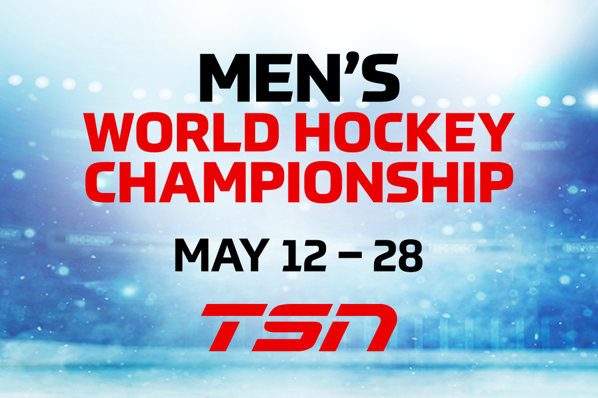 This is our game, so bring on the world. Watch Men’s World Hockey Championship, only on TSN.