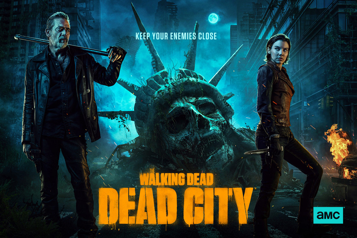 Maggie Rhee et Negan, rivaux de longue date, se retrouvent dans une version apocalyptique de Manhattan. Première le 18 juin à 21h sur AMC.