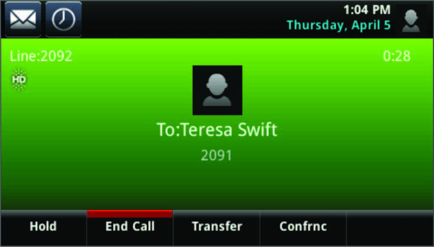 Active Call View