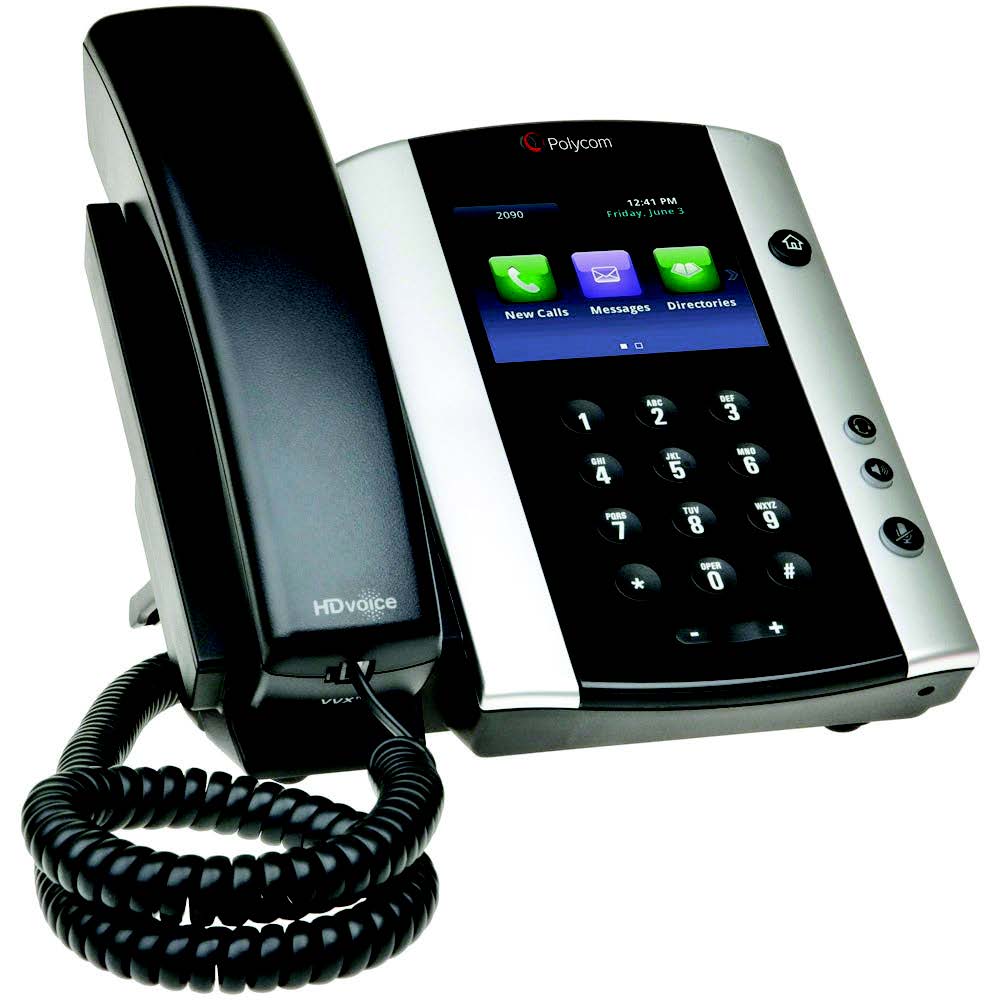 Téléphone multimédia professionnel Polycom VVX® 501