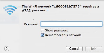 MAC Password